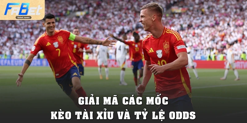 Kèo Tài Xỉu Tại Fabet: Bí Kíp Phân Tích Odds Chuẩn Xác 2 Giải mã các mốc kèo tài xỉu và tỷ lệ odds
